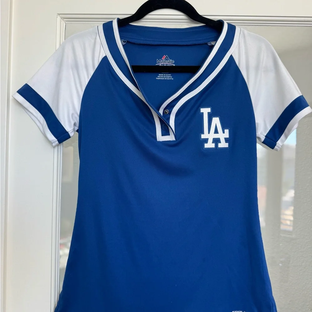 Los Angeles Dodgers Fan Top - Picture 1 of 3